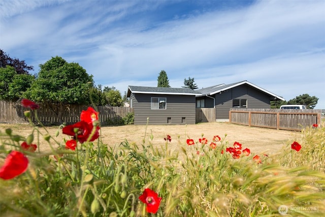 110 Victoria View St, Sequim, WA 98382 - view of fenced backyard