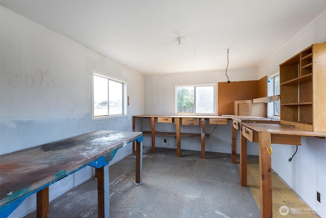 110 Victoria View St, Sequim, WA 98382 - below grade area with a workshop area