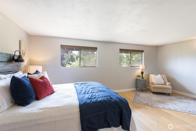 110 Victoria View St, Sequim, WA 98382 - bedroom with wood finished floors and baseboards