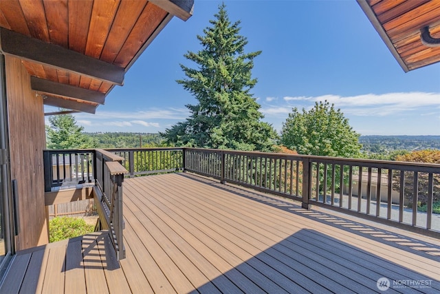 21030 6th Ave S, Des Moines, WA 98198 - view of wooden deck
