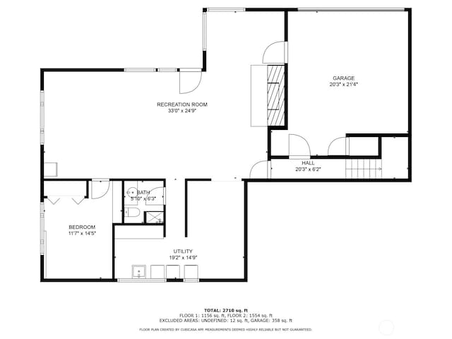 21030 6th Ave S, Des Moines, WA 98198 - view of floor plan / room layout