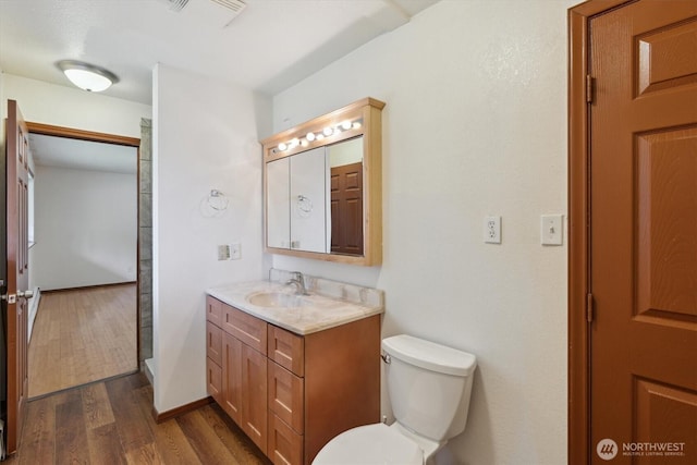 2598 25th Loop SE, Lacey, WA 98503 - bathroom featuring vanity and wood finished floors