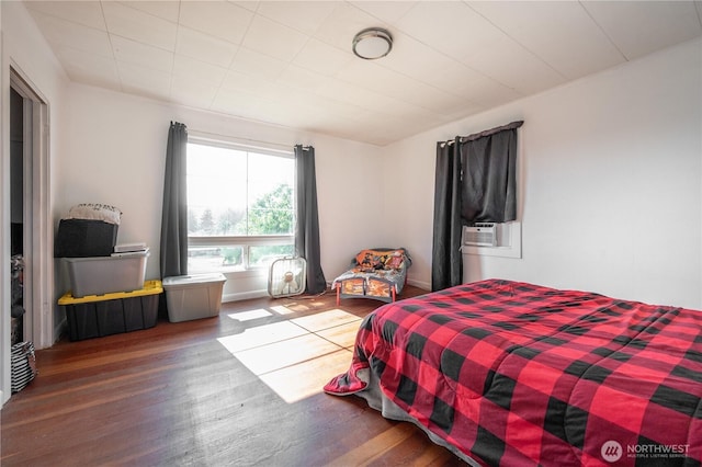 1608 Laura St, Aberdeen, WA 98520 - bedroom featuring wood finished floors and cooling unit
