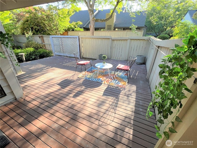 1711 159th Pl NE Unit 29, Bellevue, WA 98008 - view of wooden terrace