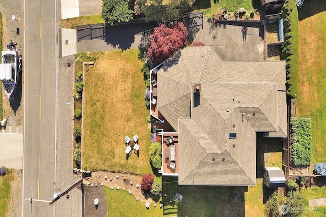 6926 Holeman Ave, Blaine, WA 98230 - view from above of property