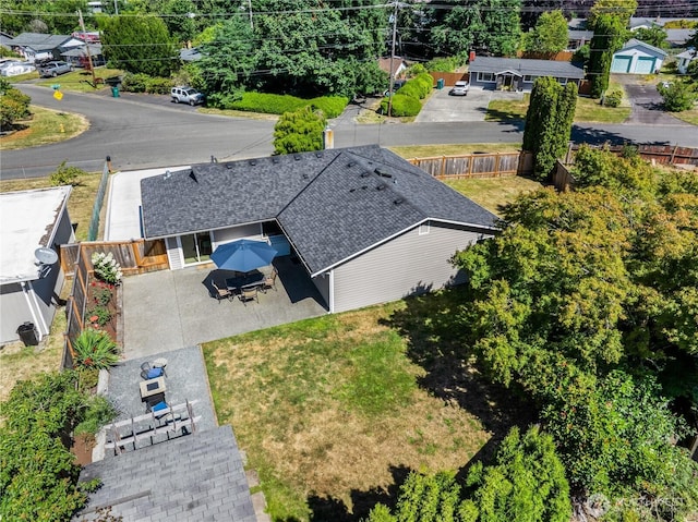 4502 223rd St SW, Mountlake Terrace, WA 98043 - aerial view of property and surrounding area