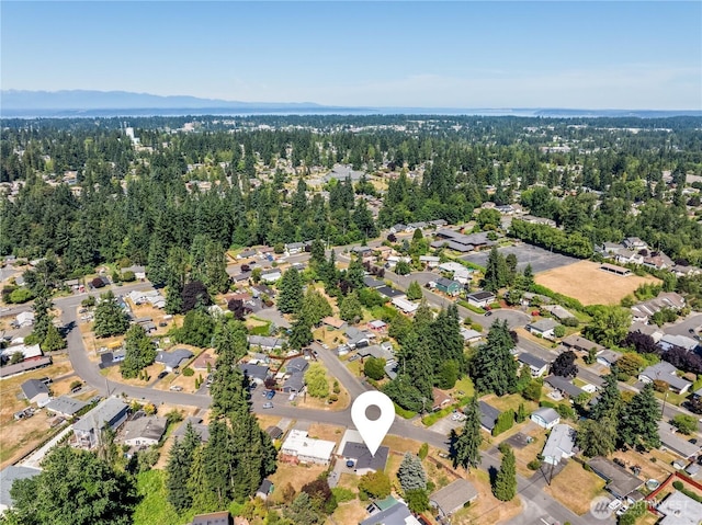 4502 223rd St SW, Mountlake Terrace, WA 98043 - aerial view of property's location with nearby suburban area