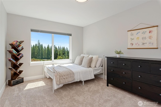381 E Benson Ridge Rd, Grapeview, WA 98546 - bedroom featuring light colored carpet