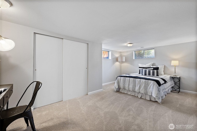 213 S 58th St, Tacoma, WA 98408 - bedroom featuring a closet and carpet floors