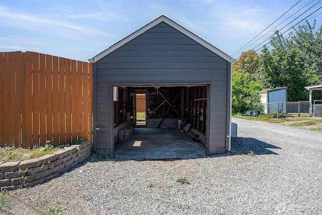 213 S 58th St, Tacoma, WA 98408 - view of detached garage