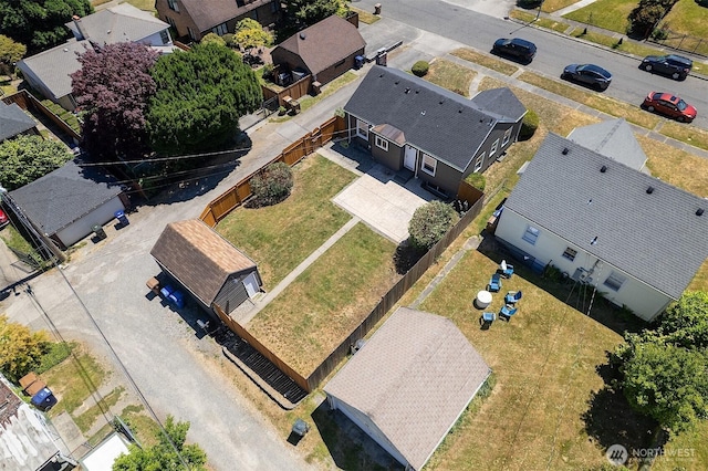 213 S 58th St, Tacoma, WA 98408 - aerial perspective of suburban area