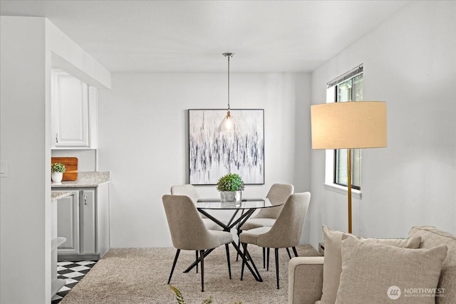 700 N 160th St Unit A316, Shoreline, WA 98133 - dining space featuring tile patterned floors