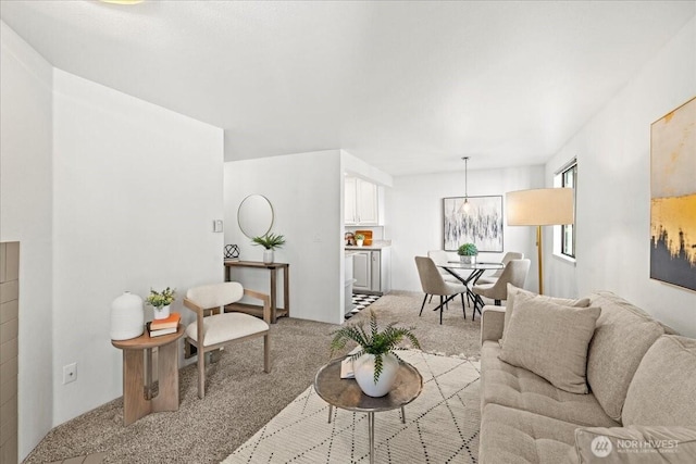 700 N 160th St Unit A316, Shoreline, WA 98133 - living room with carpet flooring