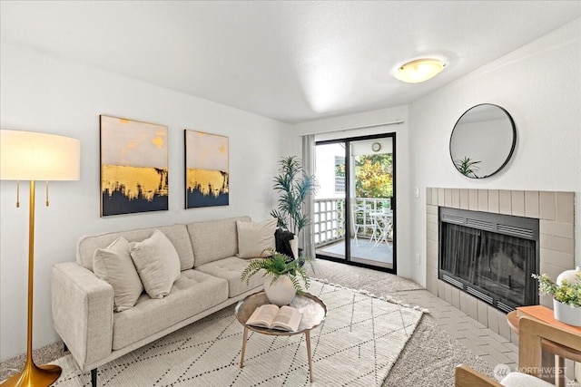 700 N 160th St Unit A316, Shoreline, WA 98133 - living area with a fireplace