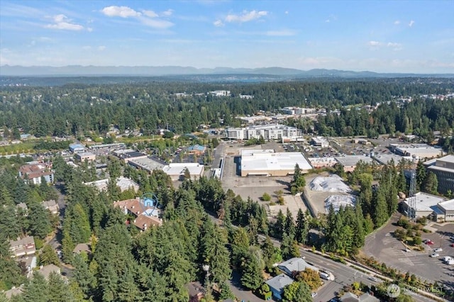 700 N 160th St Unit A316, Shoreline, WA 98133 - aerial view of property and surrounding area with a heavily wooded area