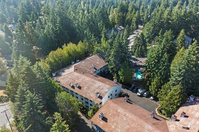 700 N 160th St Unit A316, Shoreline, WA 98133 - view from above of property with a forest
