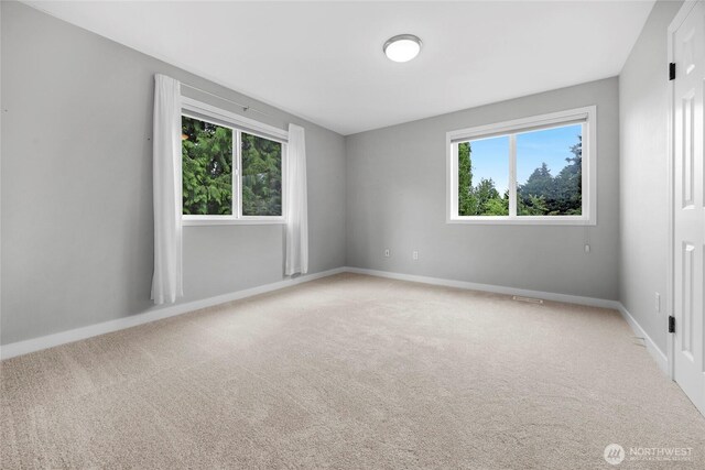 7709 NE 170th St, Kenmore, WA 98028 - unfurnished room featuring light carpet and baseboards