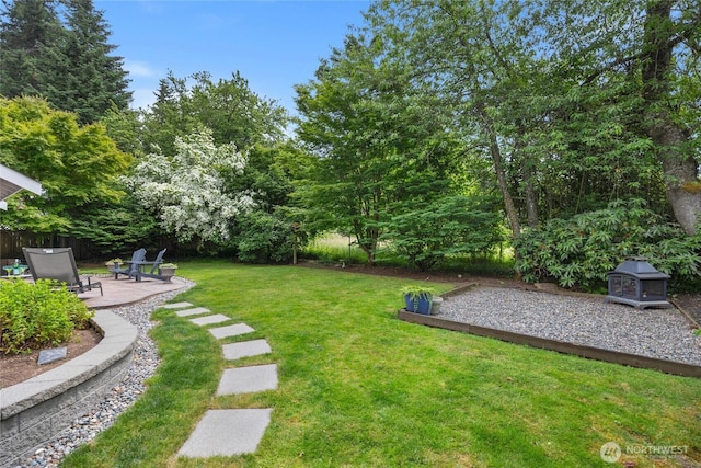 7709 NE 170th St, Kenmore, WA 98028 - view of yard with a patio