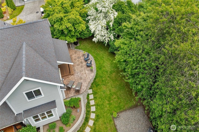7709 NE 170th St, Kenmore, WA 98028 - aerial view of property and surrounding area