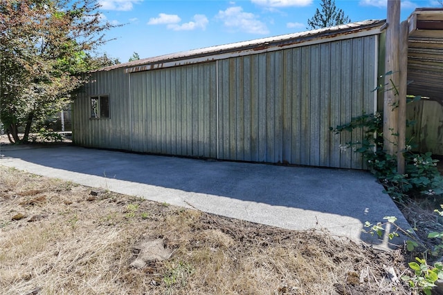 151 Dietz Dr, Quilcene, WA 98376 - view of garage