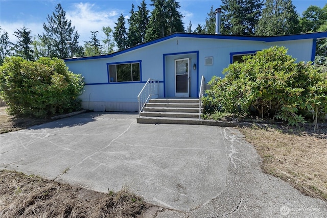 151 Dietz Dr, Quilcene, WA 98376 - view of front of home with a patio
