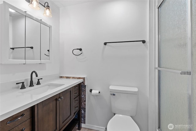 1402 22nd St NE Unit 39, Auburn, WA 98002 - bathroom with vanity and a shower stall