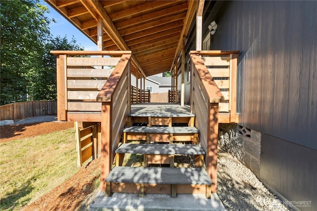7113 E Dakota St, Port Orchard, WA 98366 - view of wooden terrace