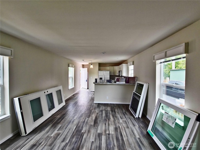 1303 30th Unit 24, Seaview, WA 98640 - living area with dark wood-type flooring