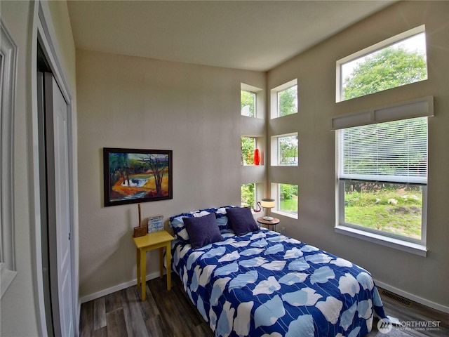 1303 30th Unit 2, Seaview, WA 98644 - bedroom featuring wood finished floors