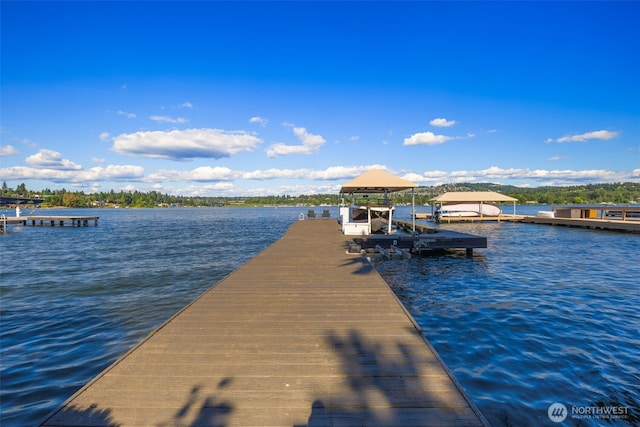 4014 E Mercer Way, Mercer Island, WA 98040 - dock area featuring a water view