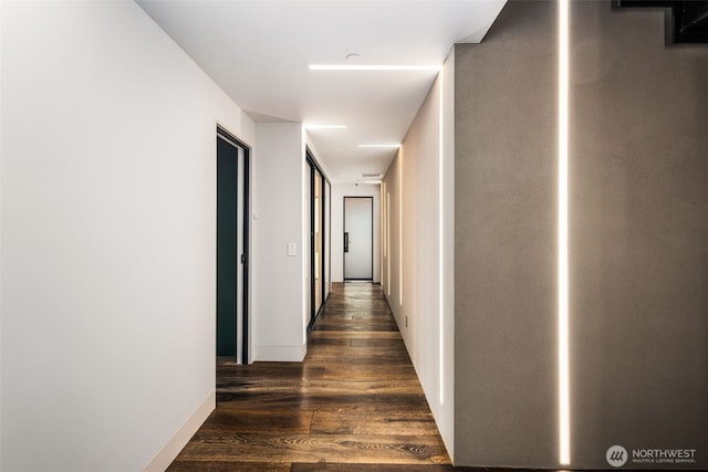 4014 E Mercer Way, Mercer Island, WA 98040 - corridor with wood finished floors