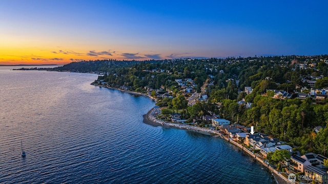 7117 Beach Dr SW, Seattle, WA 98136 - aerial view of property's location featuring a nearby body of water
