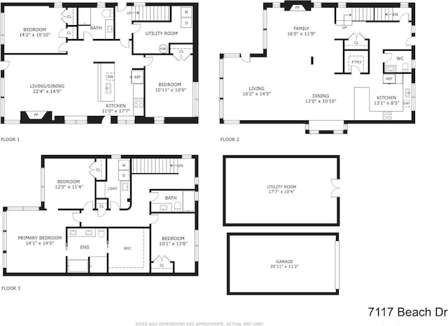 7117 Beach Dr SW, Seattle, WA 98136 - view of home floor plan