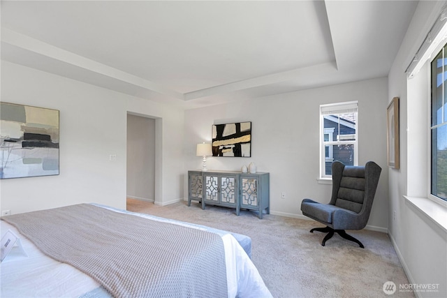 4529 185th Pl SE, Bothell, WA 98012 - carpeted bedroom with a tray ceiling and multiple windows
