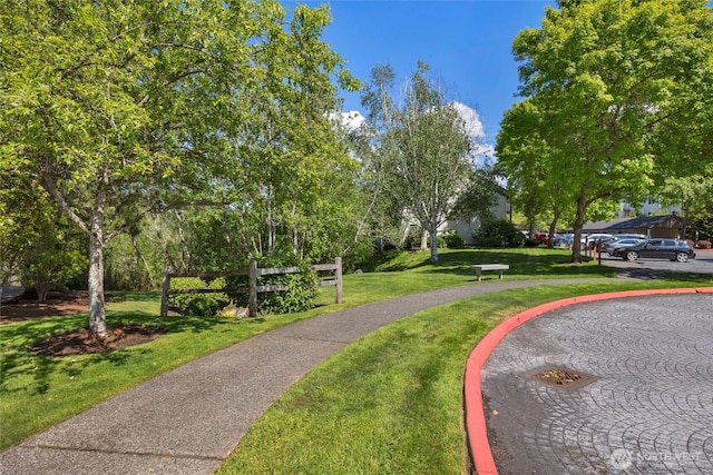 12303 Harbour Pointe Blvd Unit S104, Mukilteo, WA 98275 - view of community with a yard