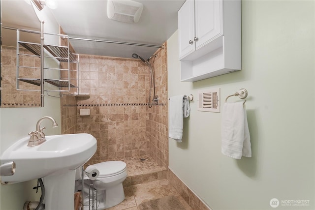 2120 Seaview St W, University Place, WA 98466 - bathroom featuring a shower stall and tile patterned floors