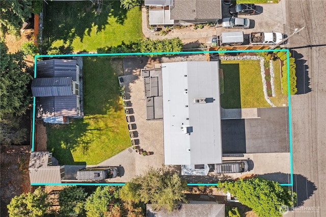 2120 Seaview St W, University Place, WA 98466 - aerial view of property's location featuring property parcel outlined