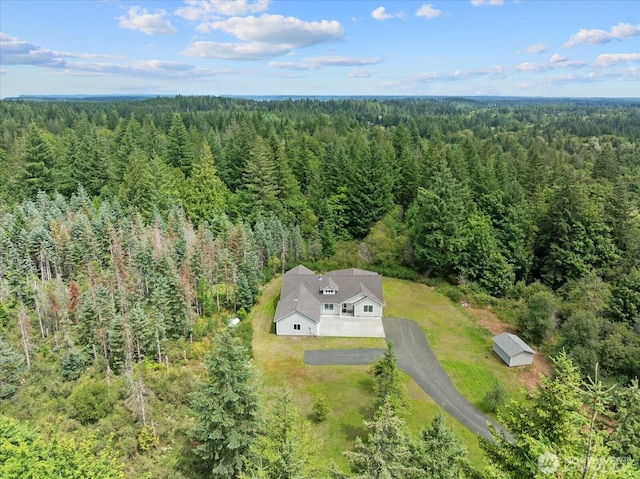 250 W Wynwood Dr, Shelton, WA 98584 - view of subject property with a heavily wooded area