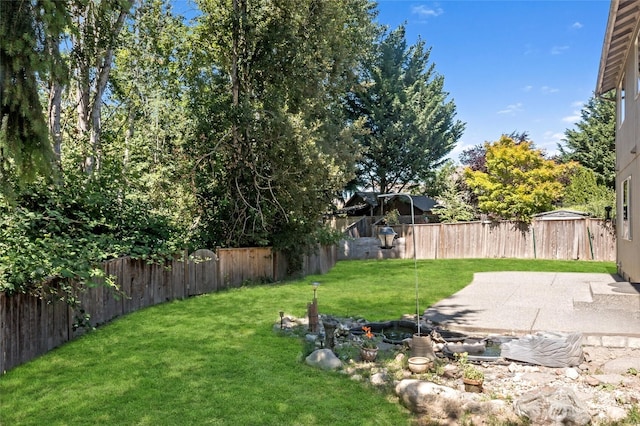 21012 82nd St E, Bonney Lake, WA 98391 - fenced backyard with a patio