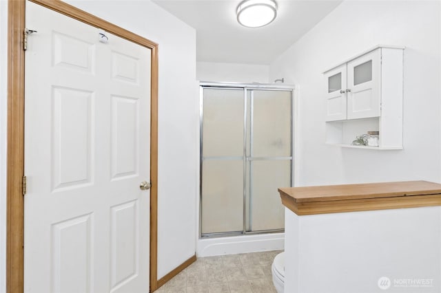 21012 82nd St E, Bonney Lake, WA 98391 - full bathroom with a stall shower and toilet