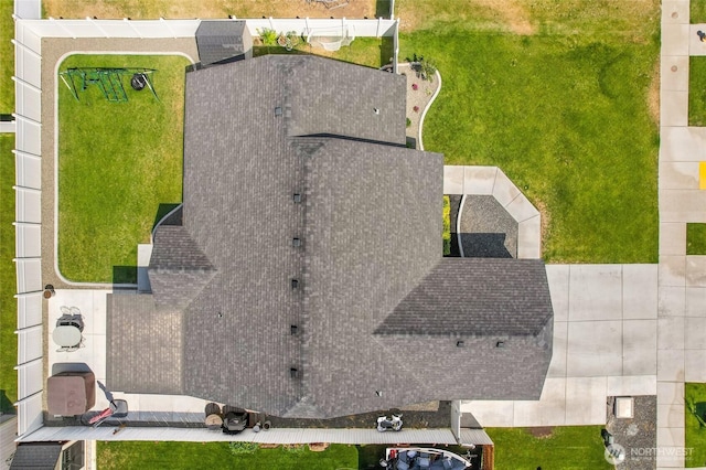 1344 E Deborah St, Moses Lake, WA 98837 - drone / aerial view