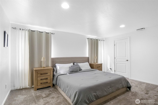 1344 E Deborah St, Moses Lake, WA 98837 - bedroom with light colored carpet and recessed lighting