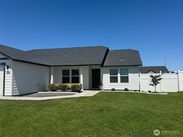 1344 E Deborah St, Moses Lake, WA 98837 - single story home with roof with shingles and an attached garage