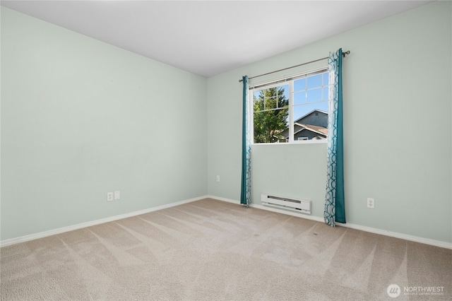 15150 140th Way SE Unit K103, Renton, WA 98058 - empty room with baseboard heating and carpet flooring