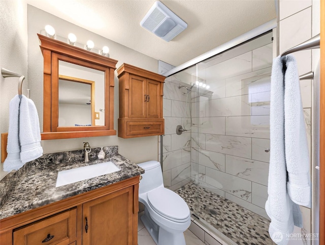 5215 Richmond Cres, Blaine, WA 98230 - bathroom with a stall shower and vanity