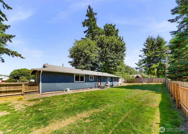 5215 Richmond Cres, Blaine, WA 98230 - back of house featuring a fenced backyard