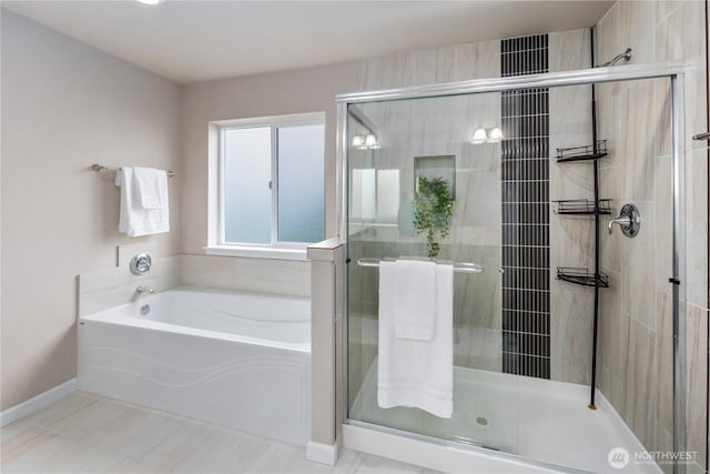 6639 S 298th Pl, Auburn, WA 98001 - full bath with a shower stall and a bath