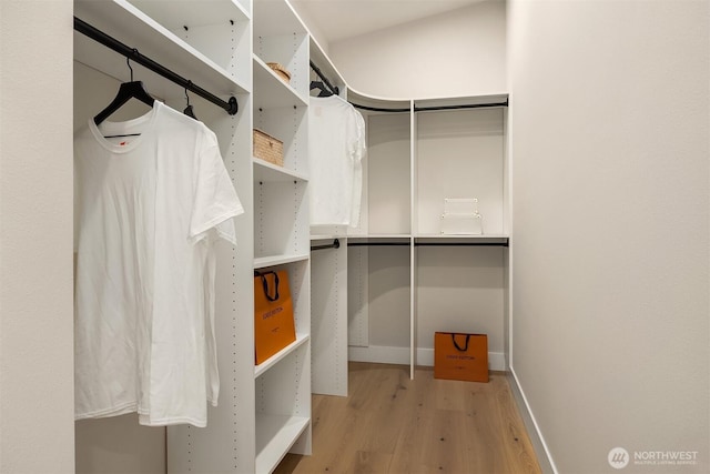10511 NE 112th St, Kirkland, WA 98033 - walk in closet featuring light wood-style flooring