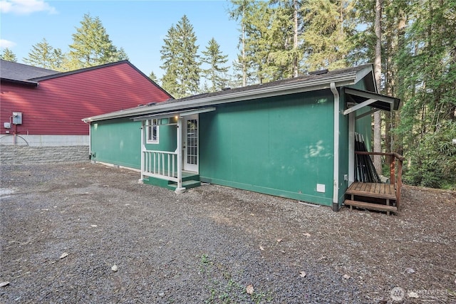 261 E Emerald Lake Dr W, Grapeview, WA 98546 - view of front facade