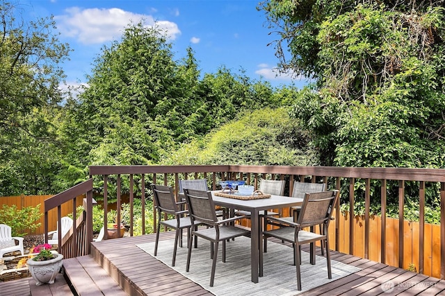 17905 3rd Ave NW, Shoreline, WA 98177 - deck featuring outdoor dining space